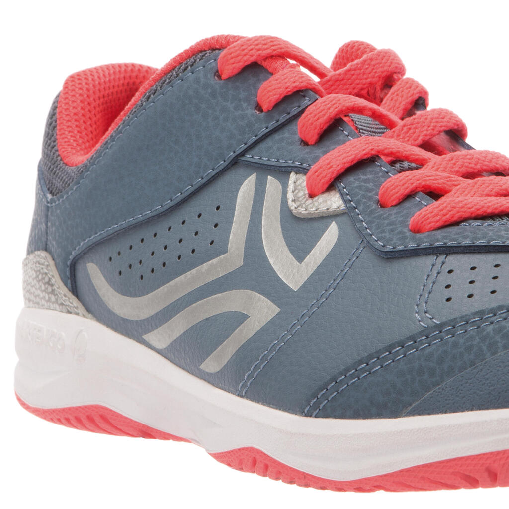 TS760 Kids' Tennis Shoes - Grey/Pink