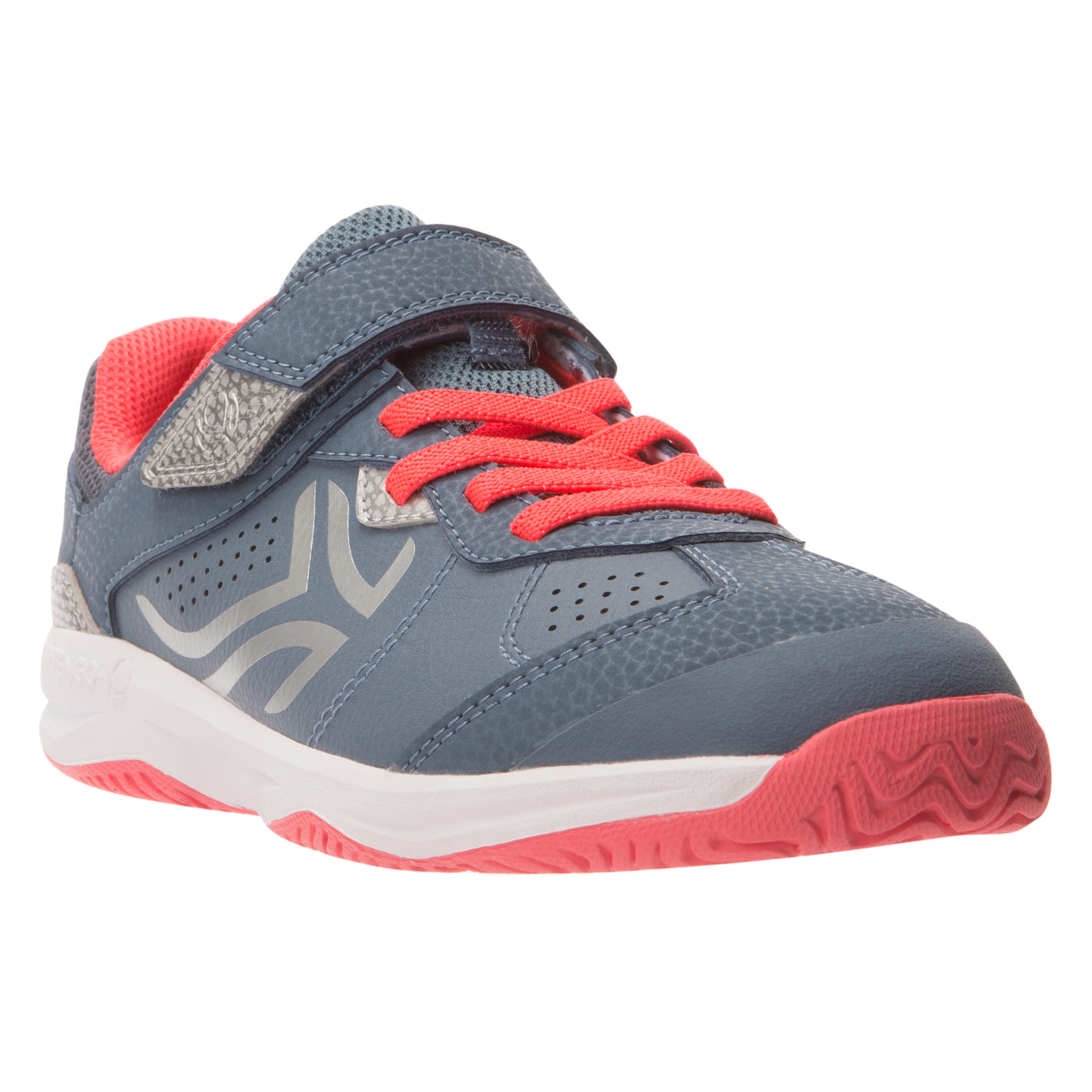 TS760 Kids' Tennis Shoes - Grey/Pink 2/10
