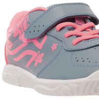 TS130 Kids' Tennis Shoes - Grey/Pink