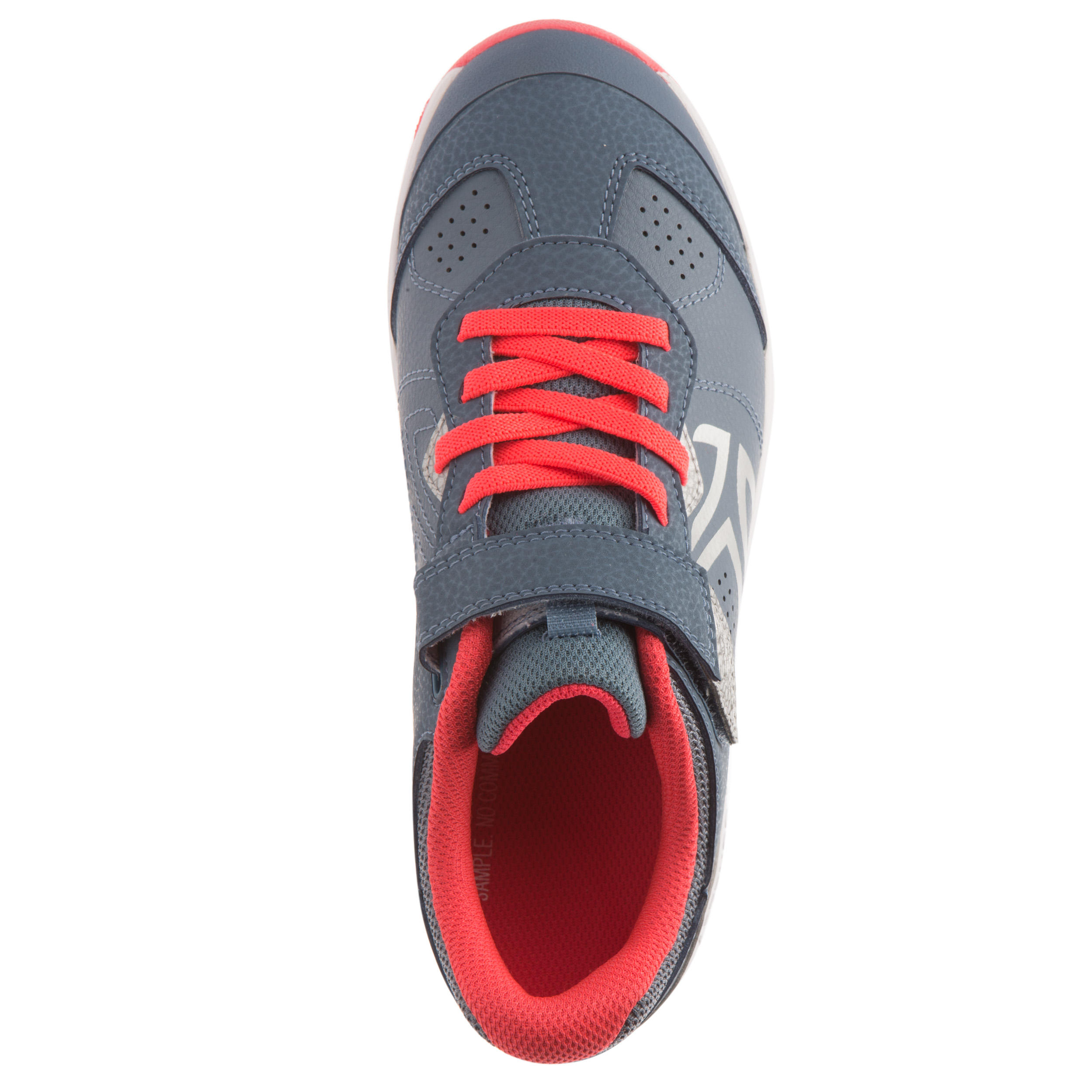 TS760 Kids' Tennis Shoes - Grey/Pink 5/10