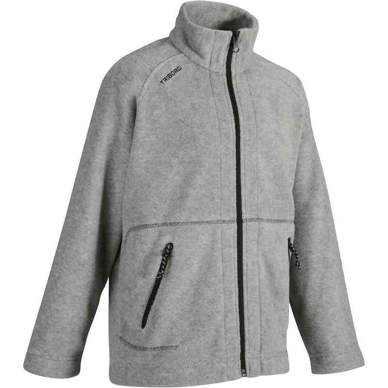 Polaire voile enfant 100 gris Polaire voile enfant 100 gris