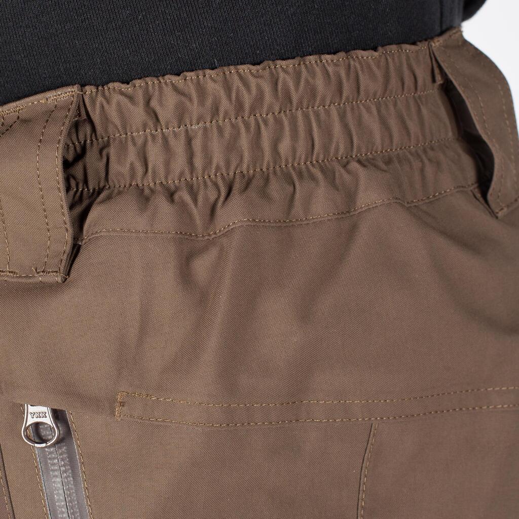 900 reinforced waterproof trousers - brown