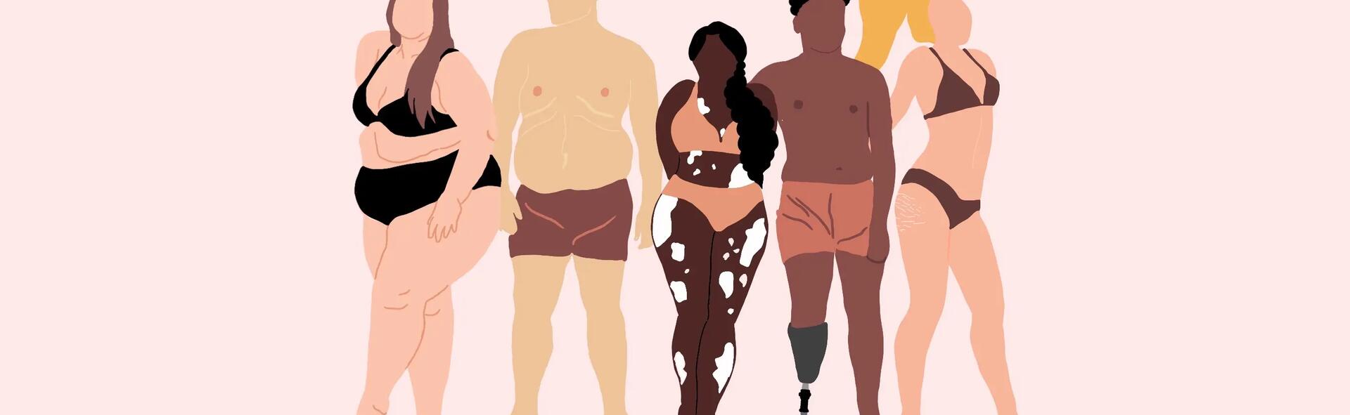 illustration body positive