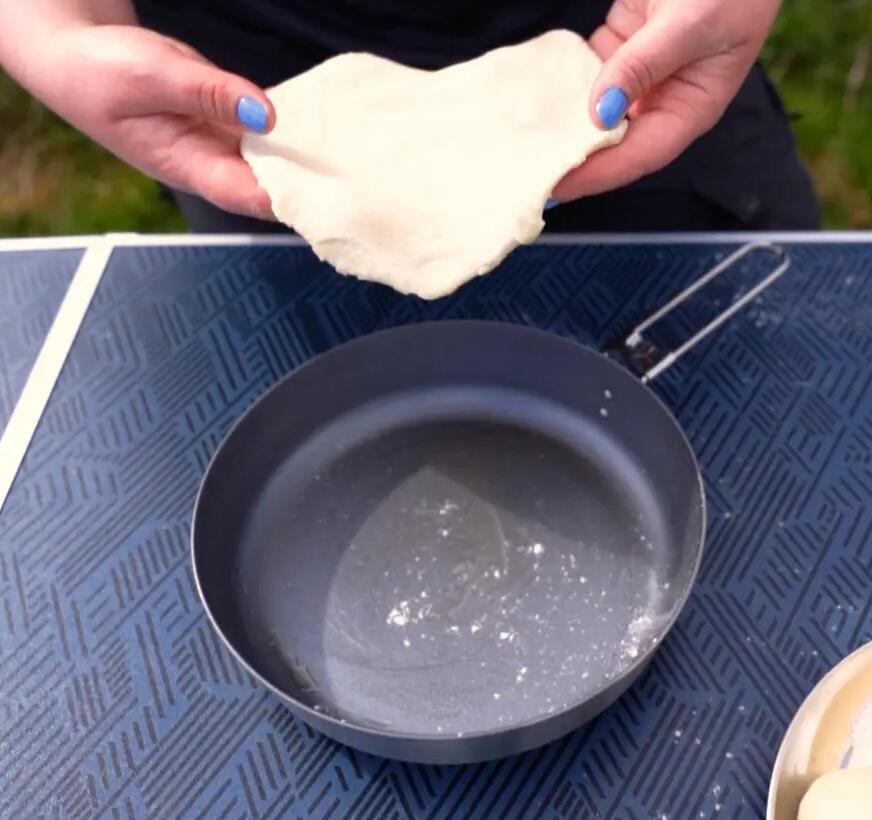 spread the dough