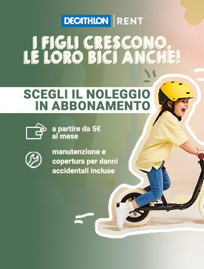 noleggio bici bambini