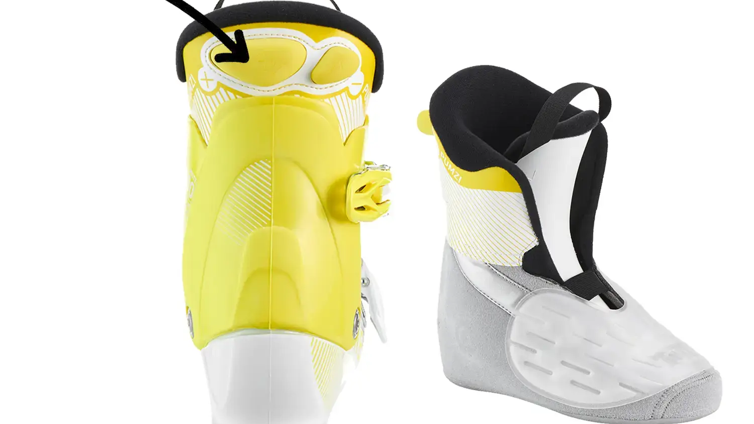 Botas de ski pumzy inovadoras