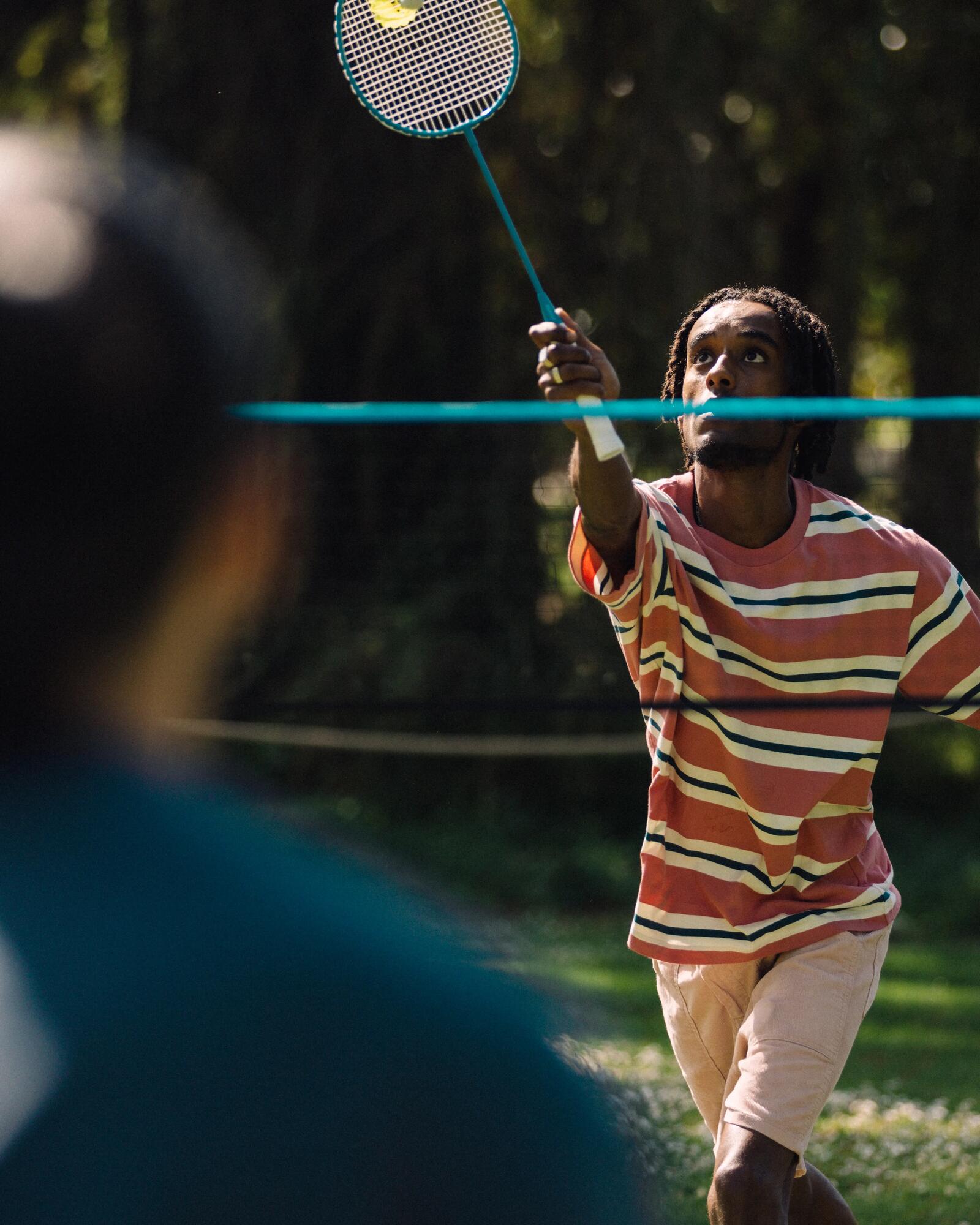 Outdoor badminton rackets