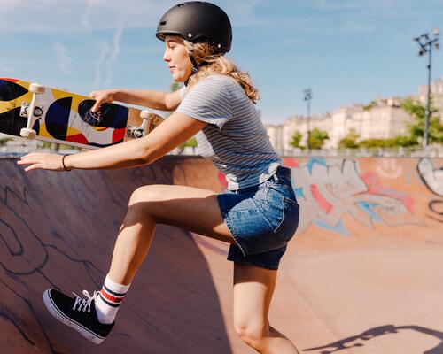 Skateboarding
