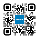 QR Code de téléchargement de l'application mobile Decathlon Suisse