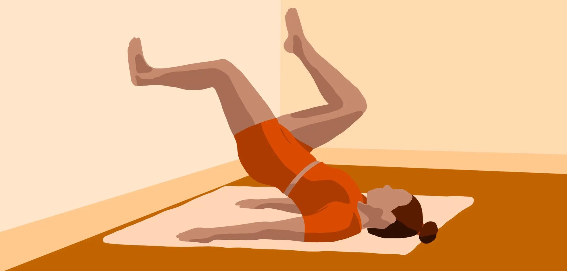 5 exercices de pilates ultra-efficaces à faire contre un mur