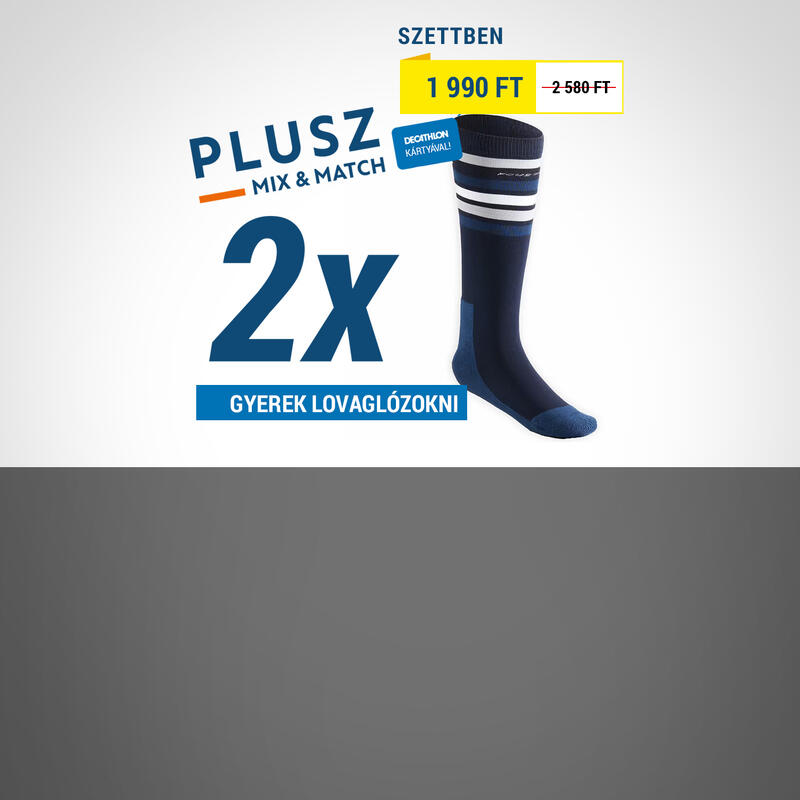 Lovagló zokni