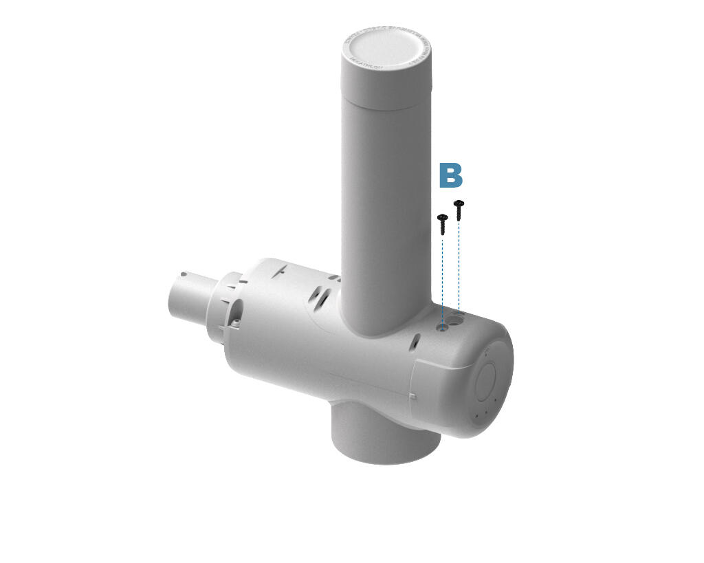 Ausbau des Knopfblocks