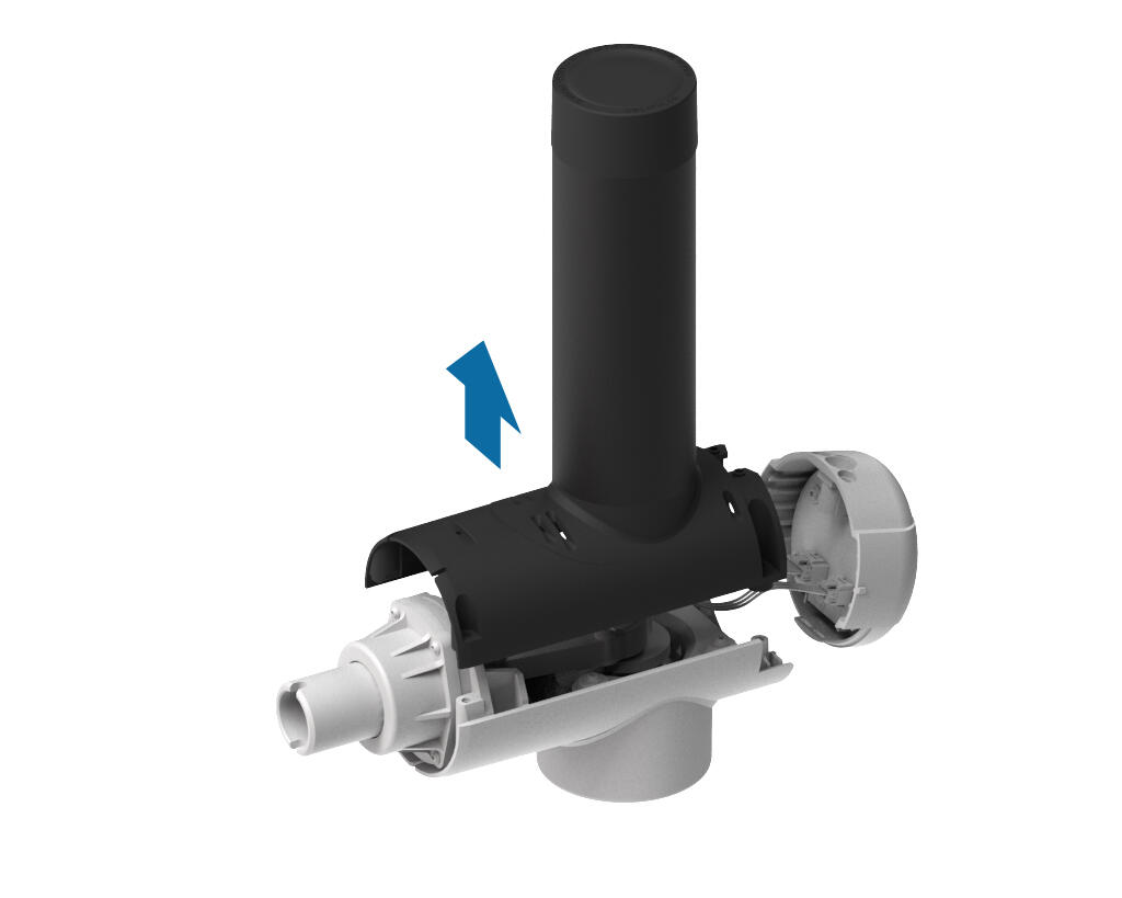 Ausbau von Motorblock und Akku