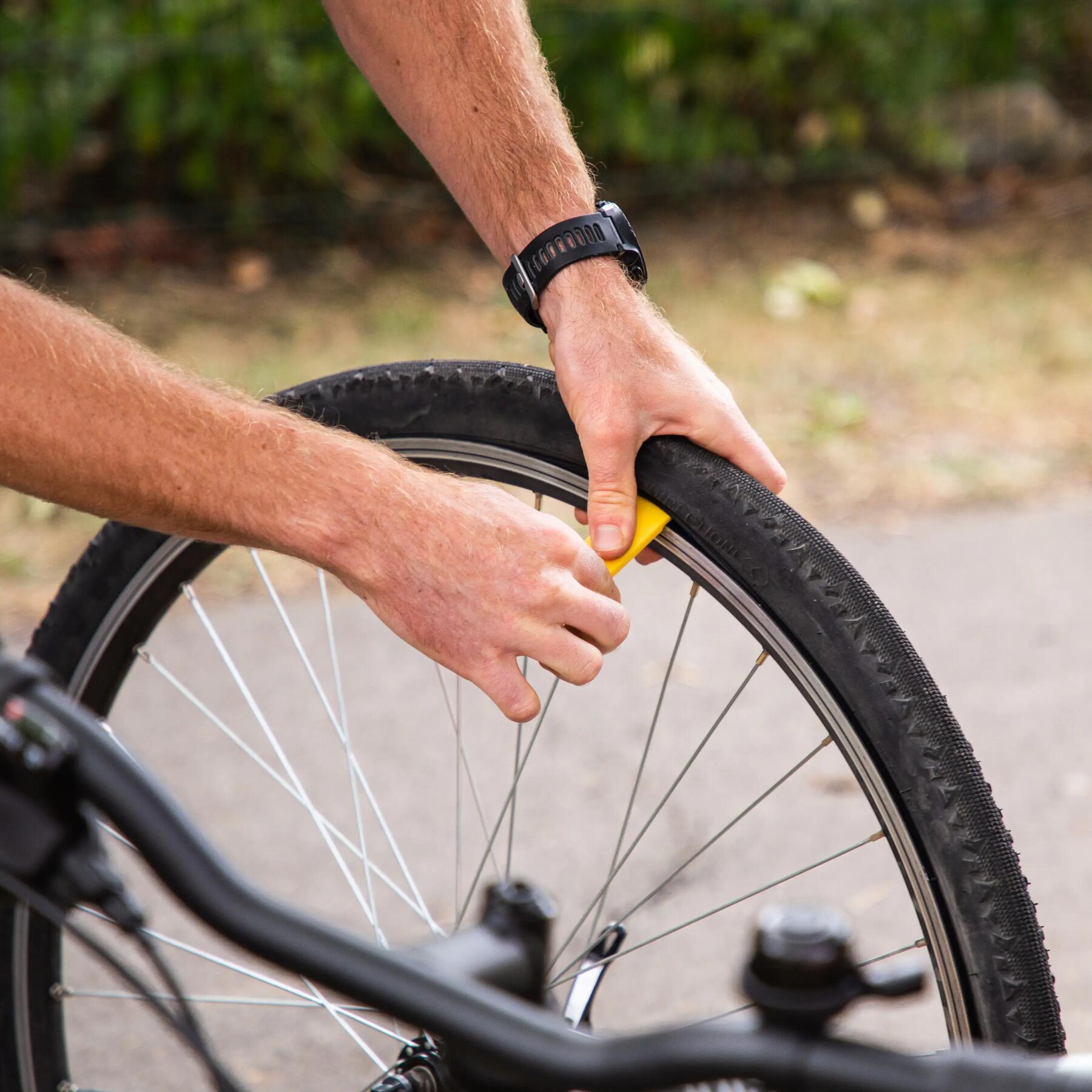 the correct pressure for a bicylce tyre