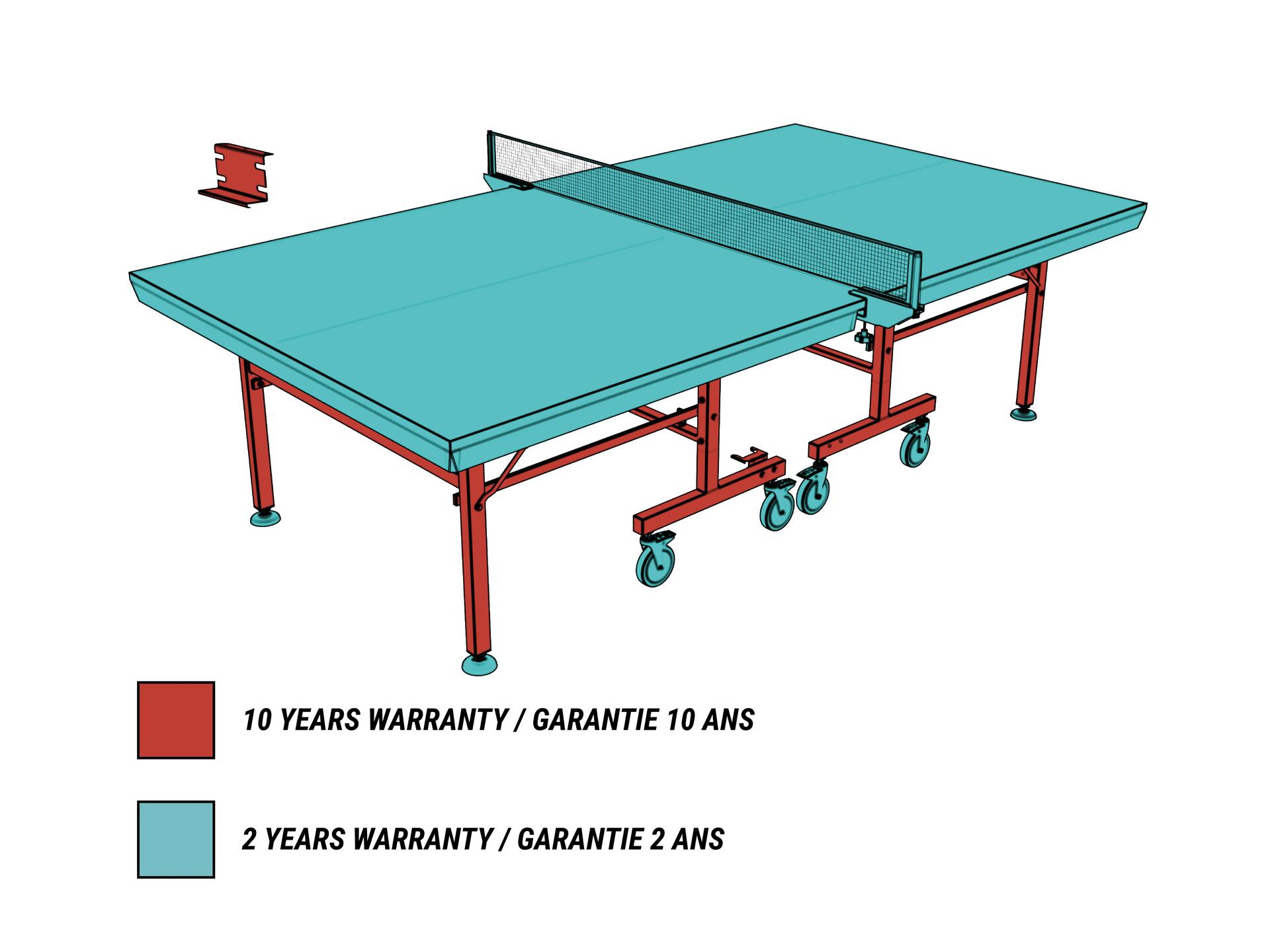 NOS TABLES SONT GARANTIES 10 ANS