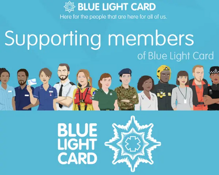 Blue Light Card