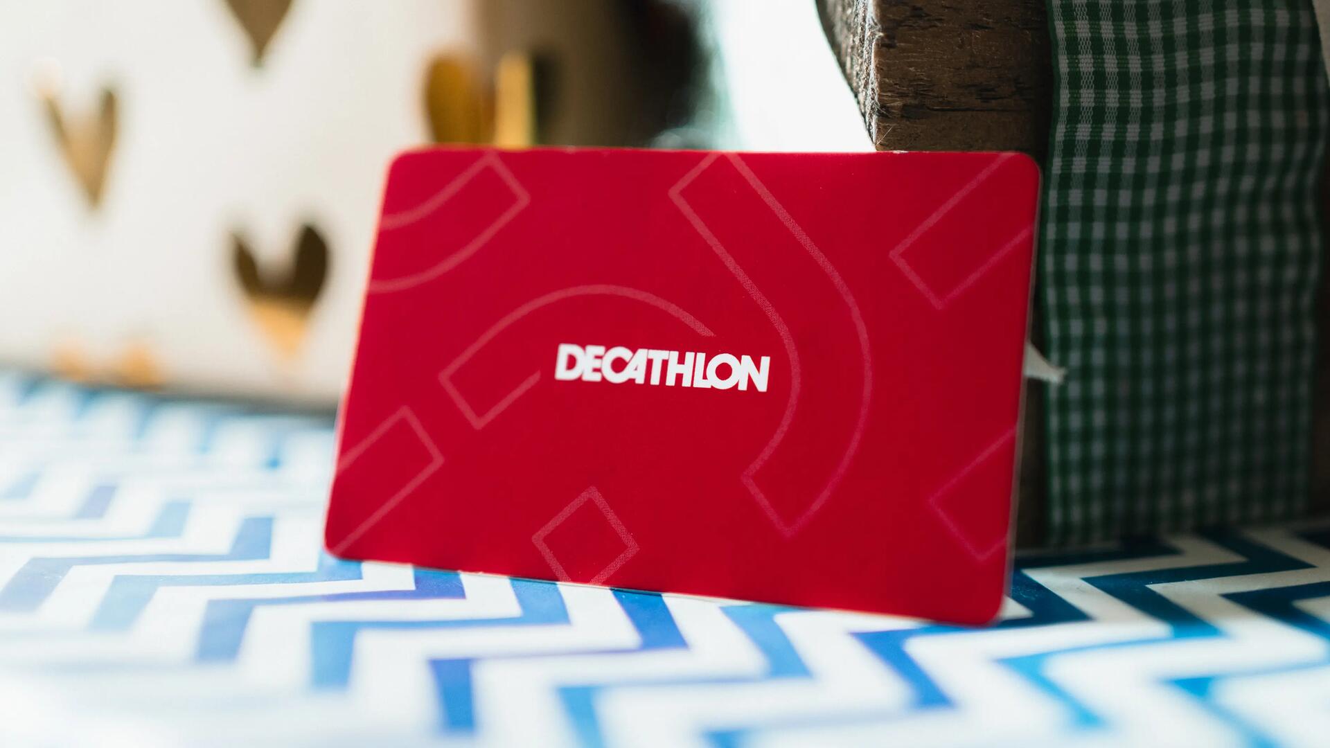 cartao presente decathlon