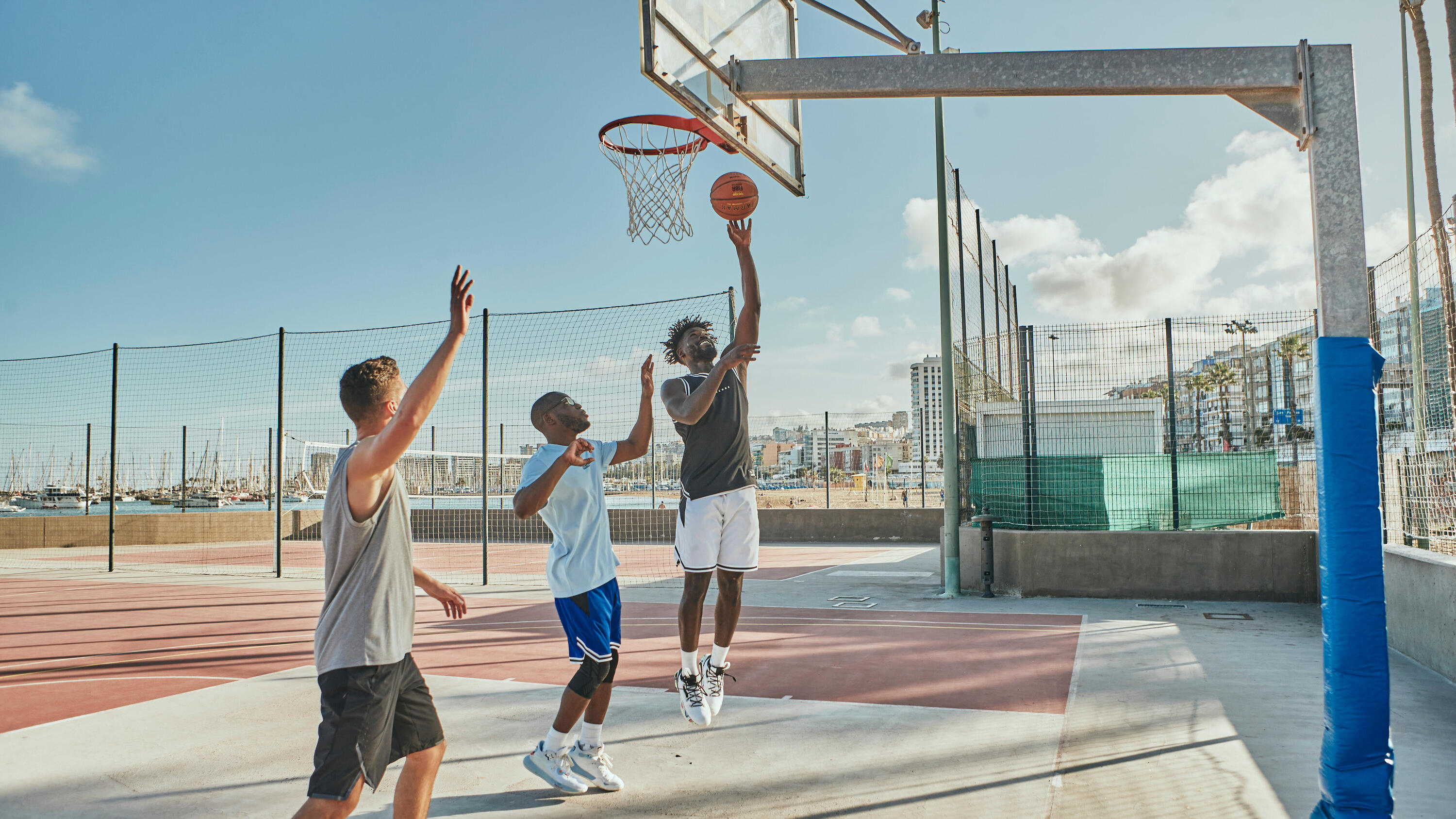 Basketball sale ball court