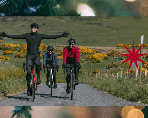 varias pessoas a andar de bicicleta na natureza ou na cidade