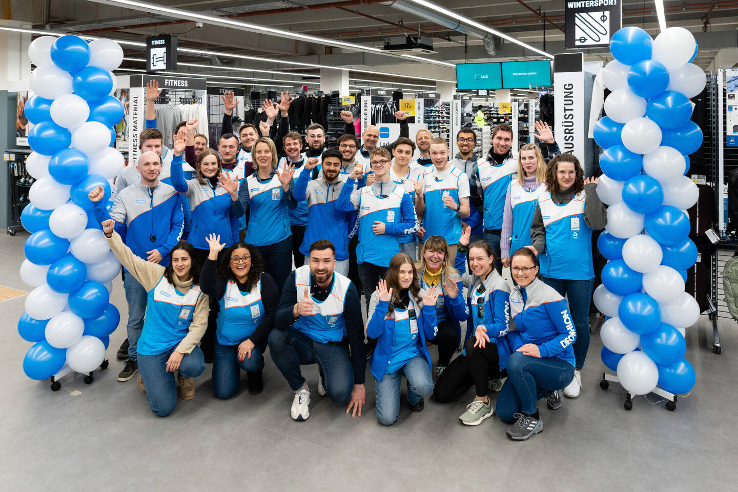 DECATHLON Eröffnung Elmshorn Team