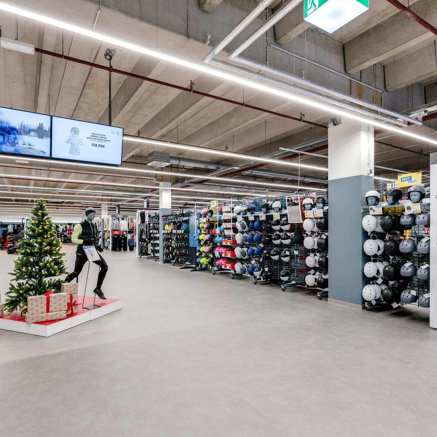 DECATHLON Eröffnung Elmshorn Innenansicht 