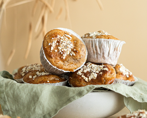 Gâteau protéiné : muffins pomme et épices