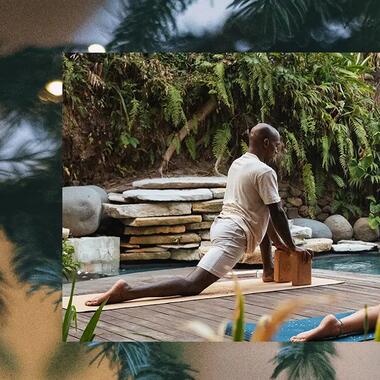 Kit Yoga Iniciante: Tapete, Bloco e Cinto de yoga