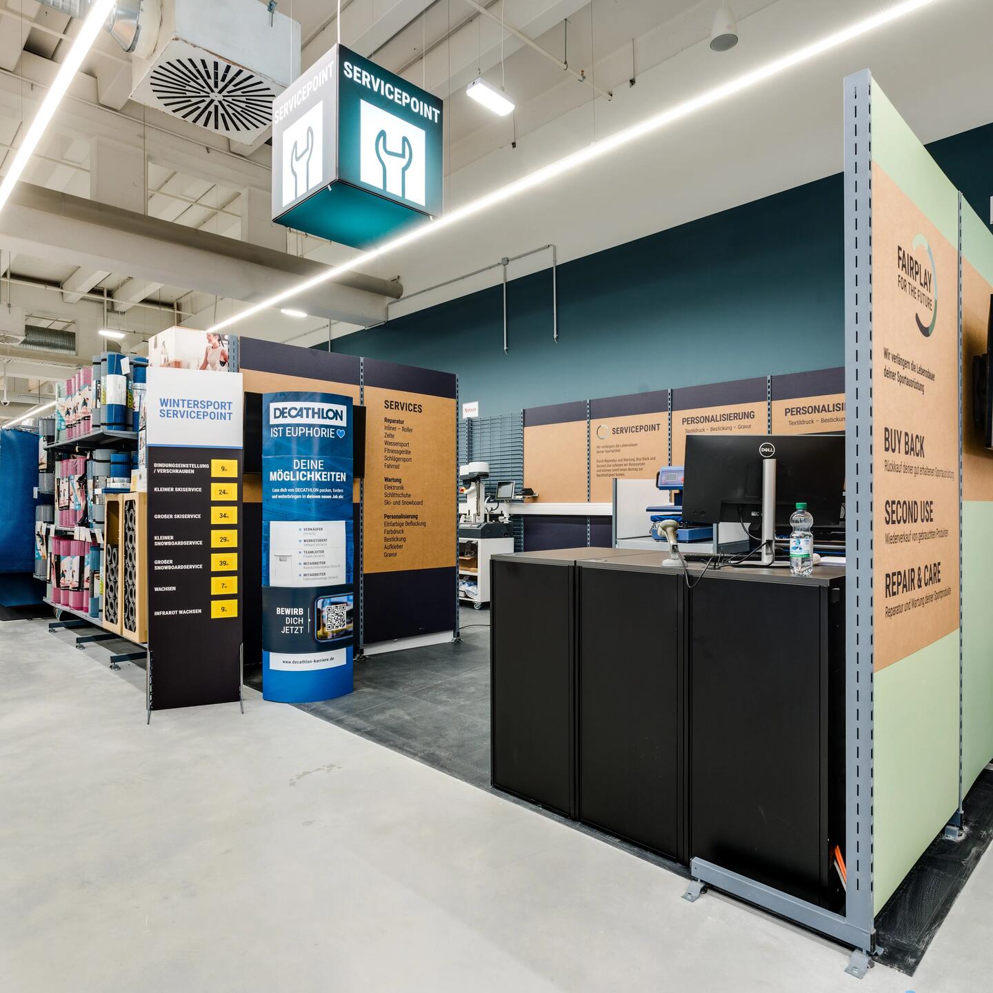 DECATHLON Eröffnung Waiblingen Servicepoint