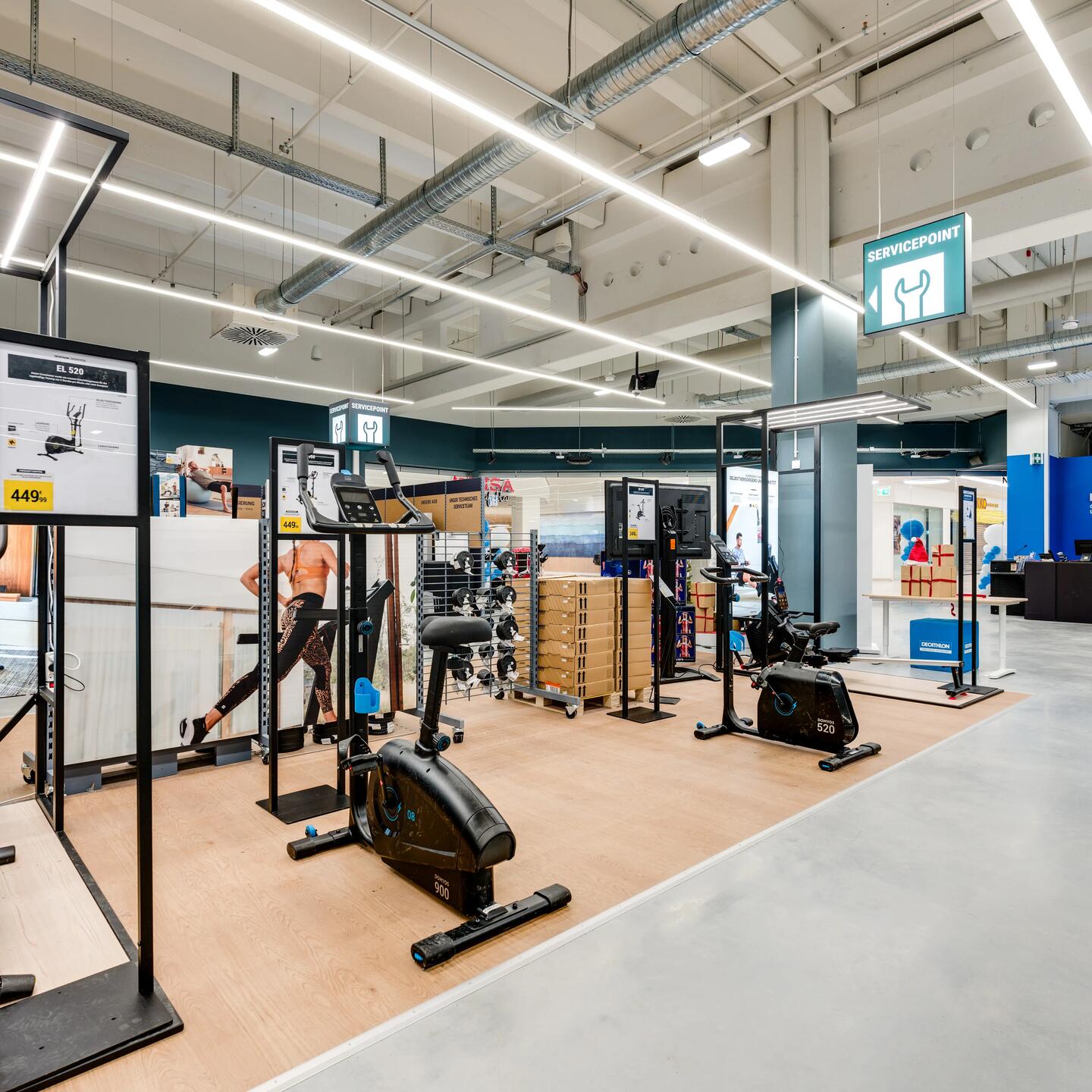 DECATHLON Eröffnung Waiblingen Fitness Showroom