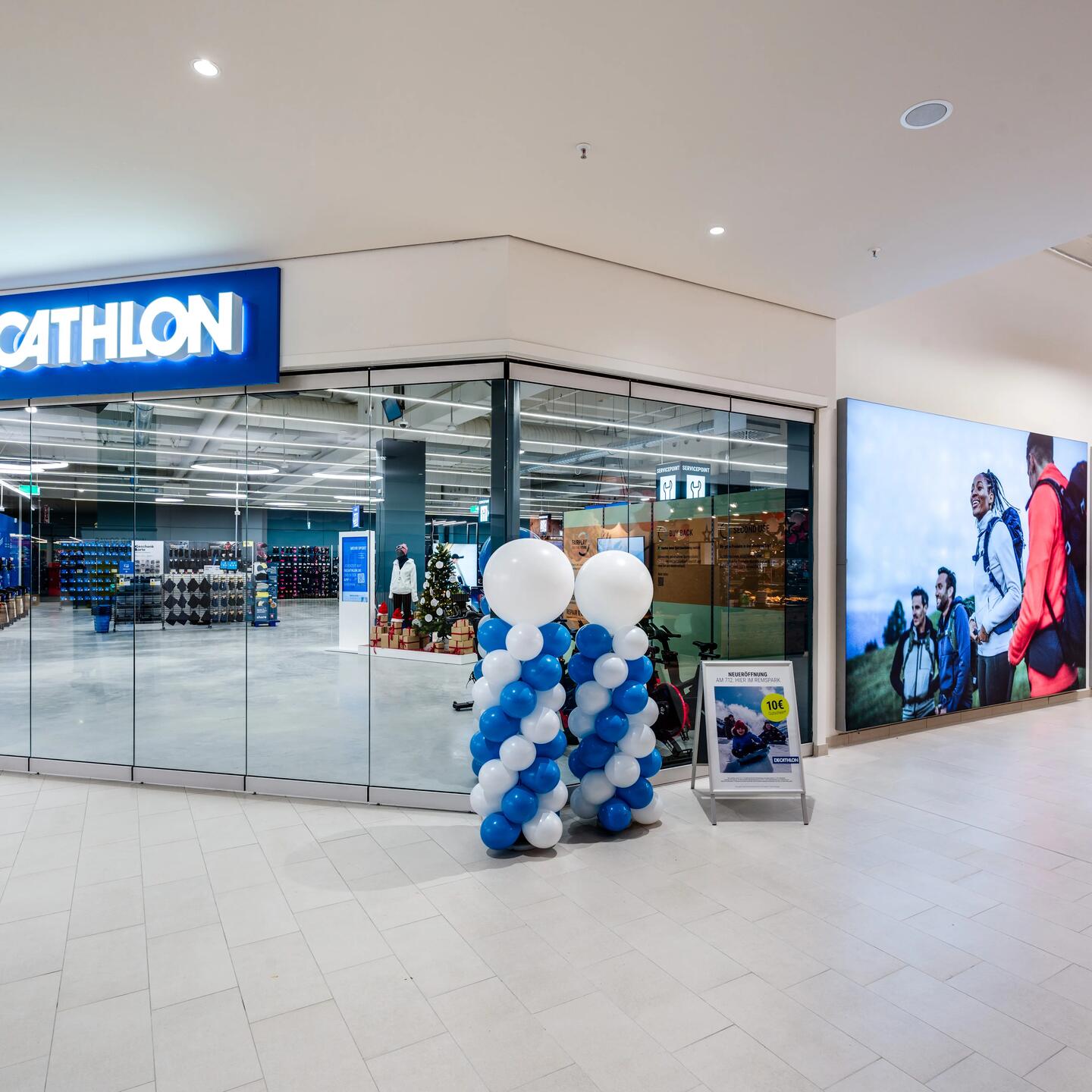 DECATHLON Eröffnung Waiblingen Außenansicht Filiale