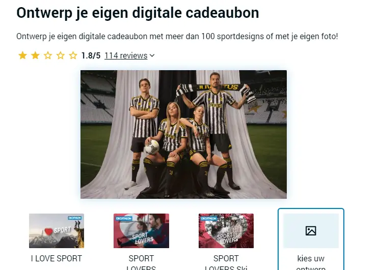 Cadeaubon: Welk cadeau geef ik aan een voetballer voor kerst?