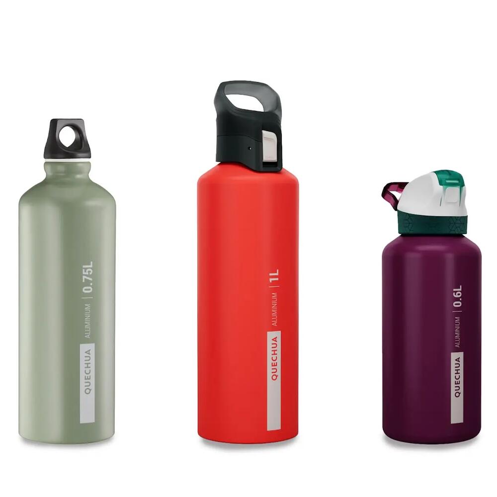 Pflege und Reparatur einer Trinkflasche aus Aluminium