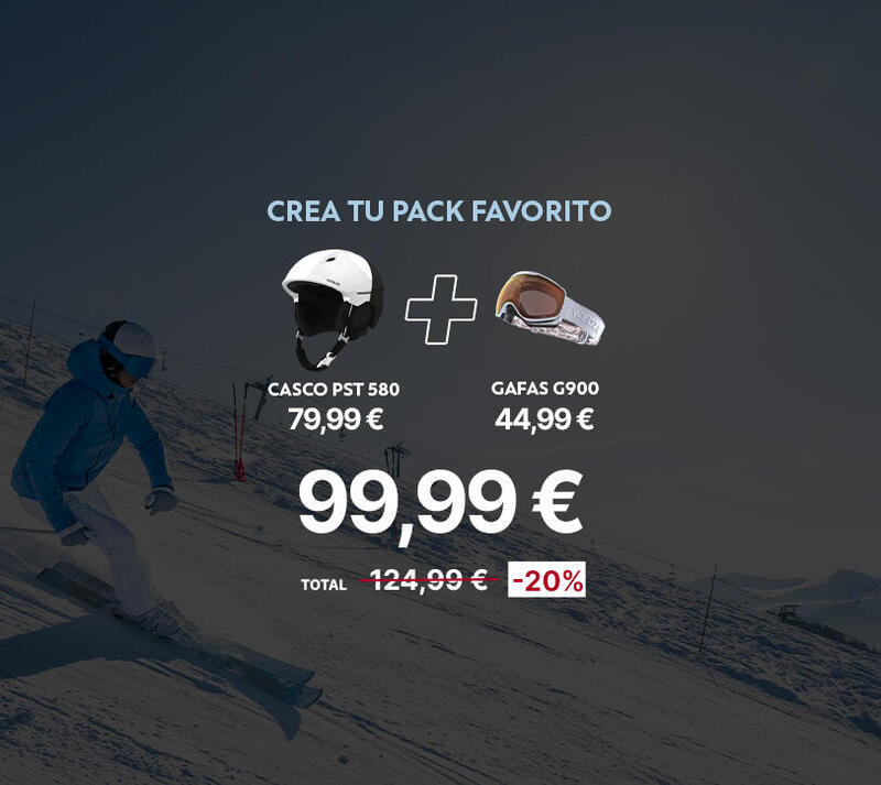 Oferta Casco Ski y Nieve Vital Sport Infantil 50-54 CM Azul por 23