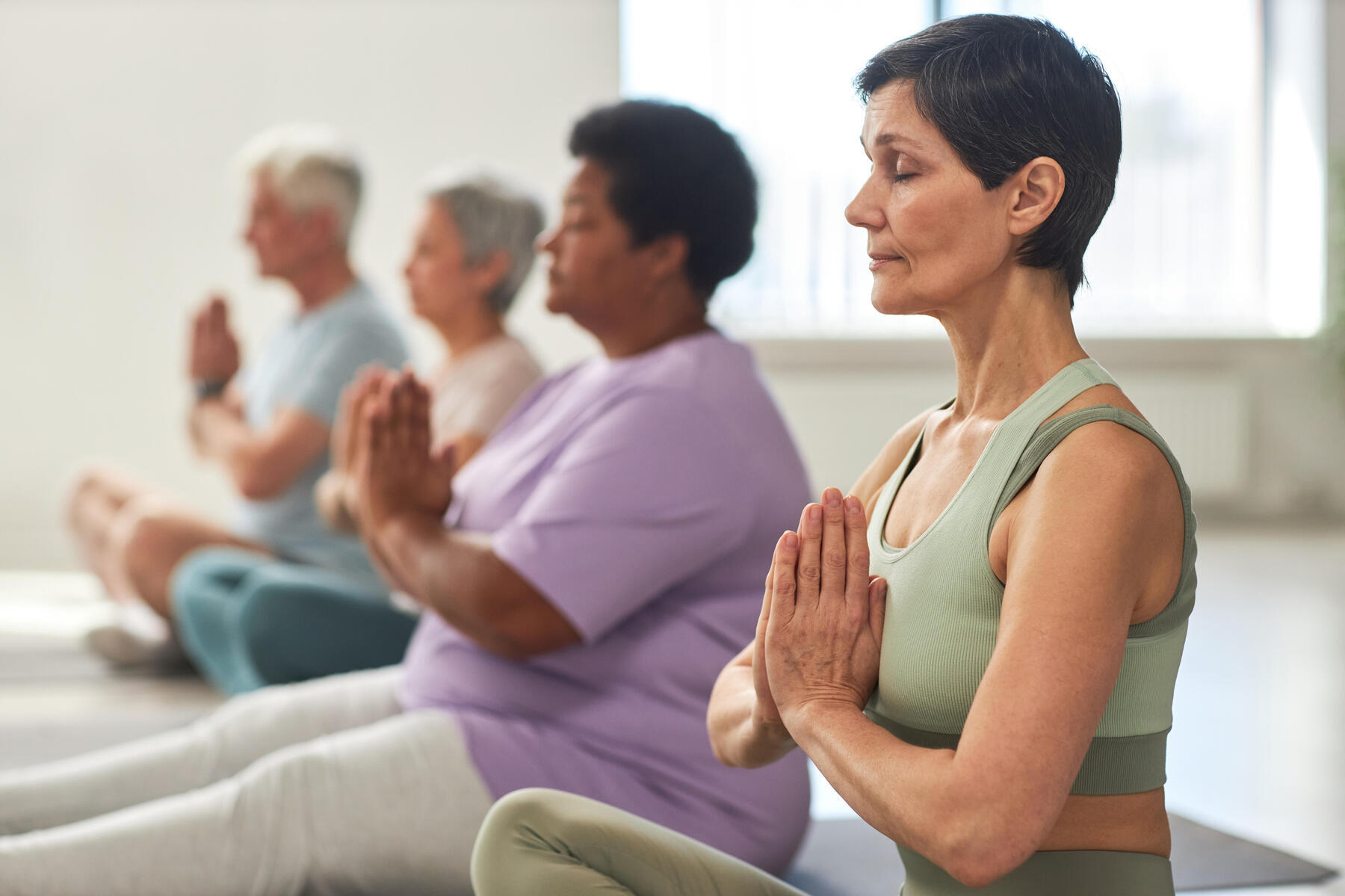 yoga senior yoga doux