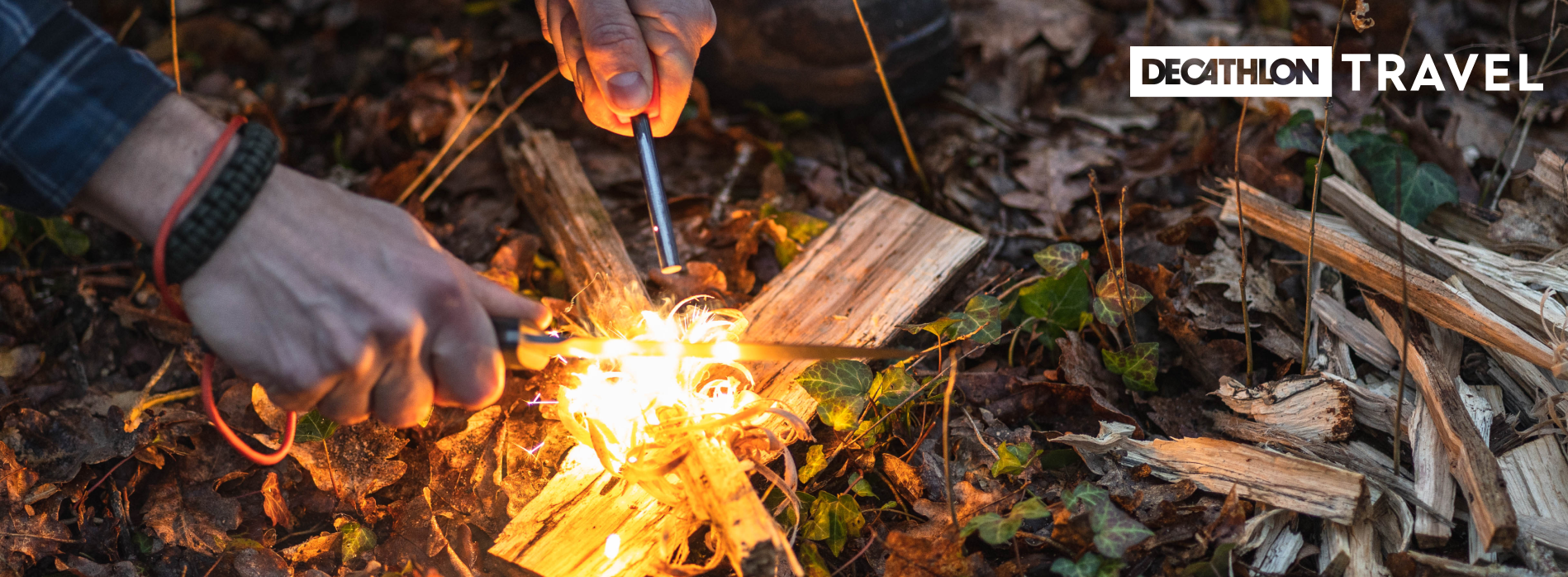 Hache 35 cm - Bushcraft noir - Solognac - Décathlon