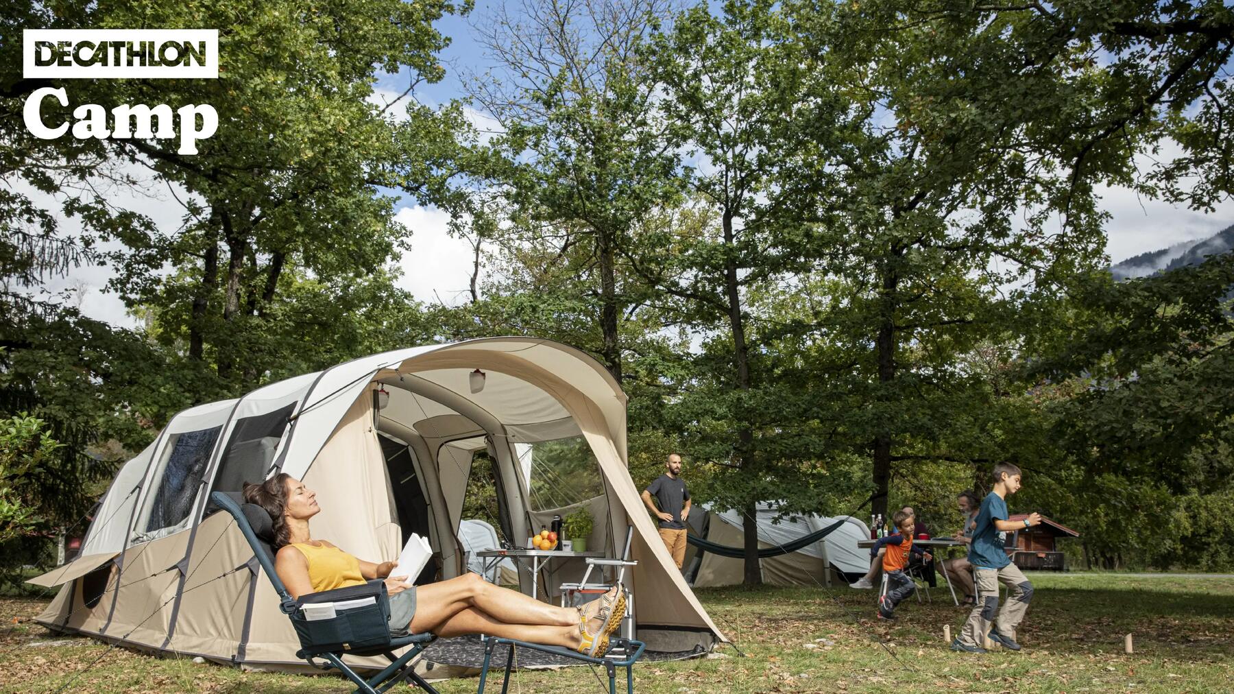 location de tente avec decathlon camp