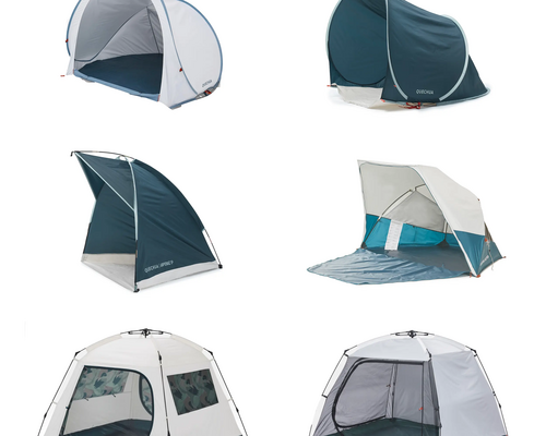 Shelters voor kamperen