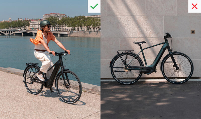 Actief gebruik van de fiets