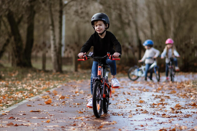 Bei der Fahrradtour mit Kindern steht Sicherheit ganz oben