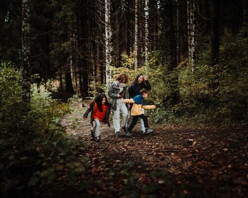 Sport-für-Familientreffen