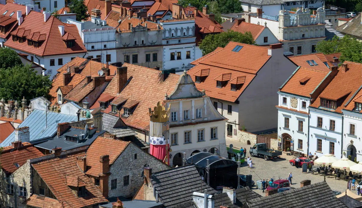 rynek w Kazimierzu nad Wisłą
