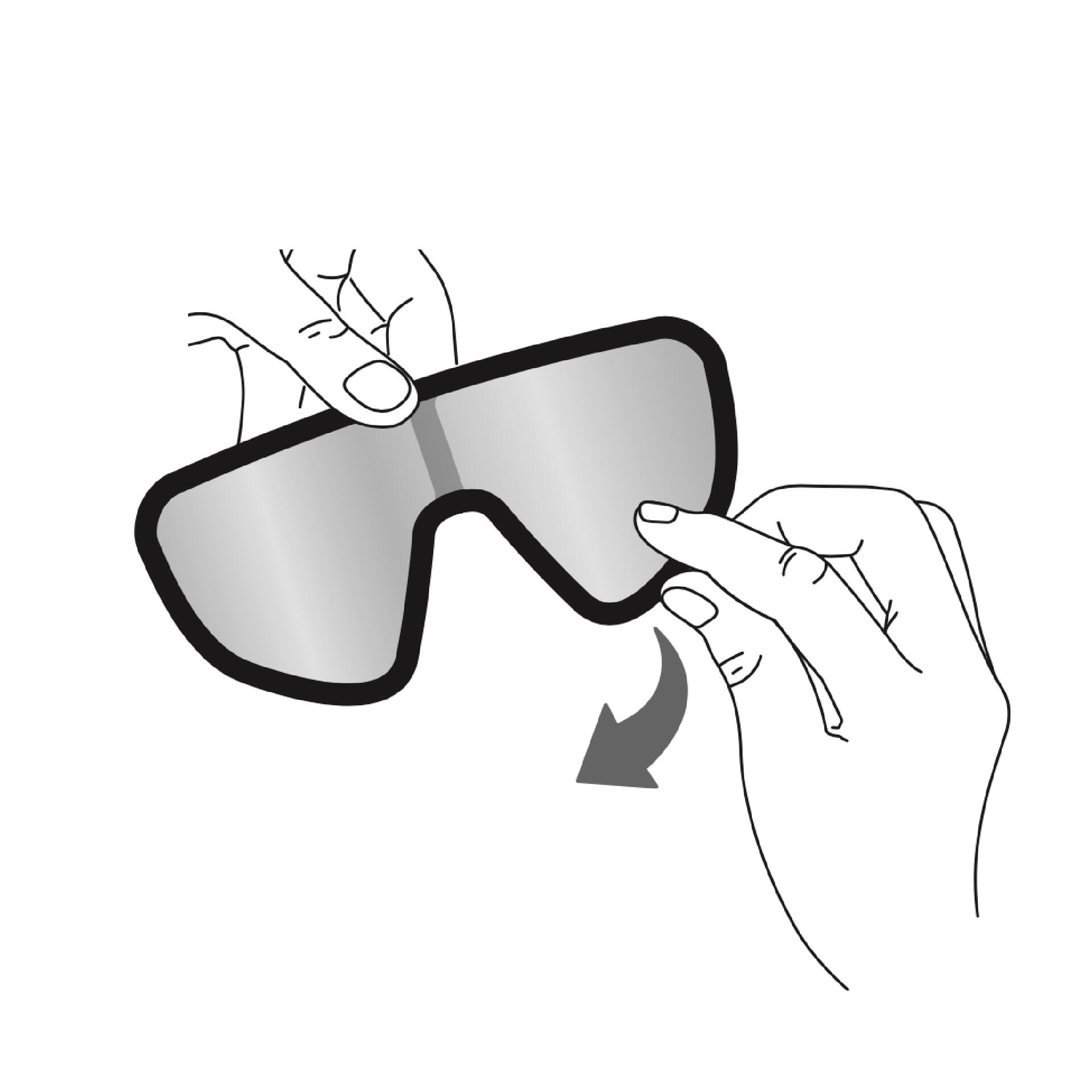 Comment changer les verres des lunettes PERF 900 VAN RYSEL ?  : notice, réparation
