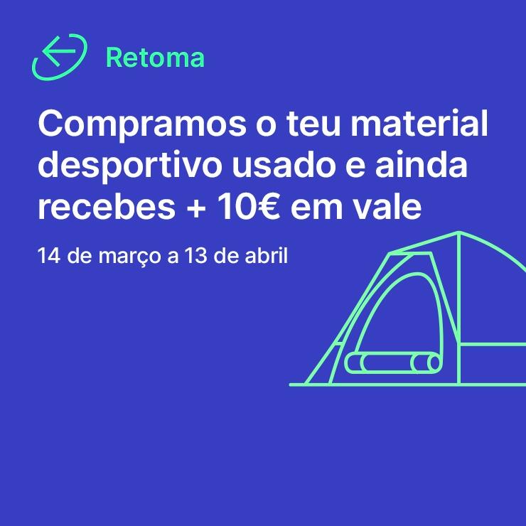 Compramos o teu material desportivo usado e ainda recebes +10€ em vale