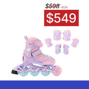 Roller Skate + Protection Set