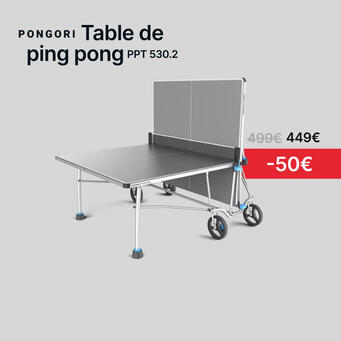 Table de tennis de table