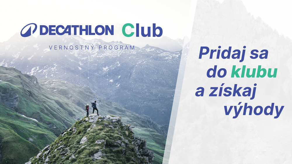 mobilný membership decathlon club banner