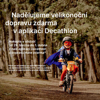 Doprava zdarma v aplikaci Decathlon