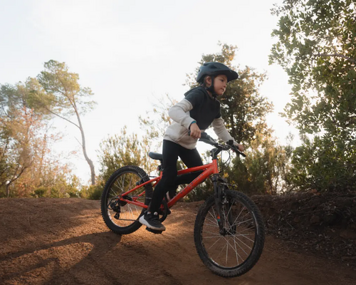 Child riding bike