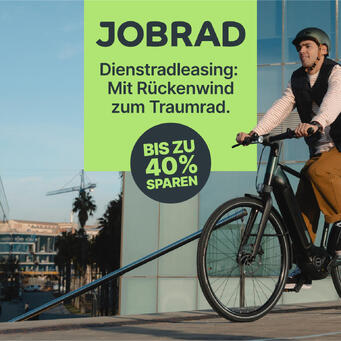 JobRad: Dienstradleasing ab dem 03.04 bei uns