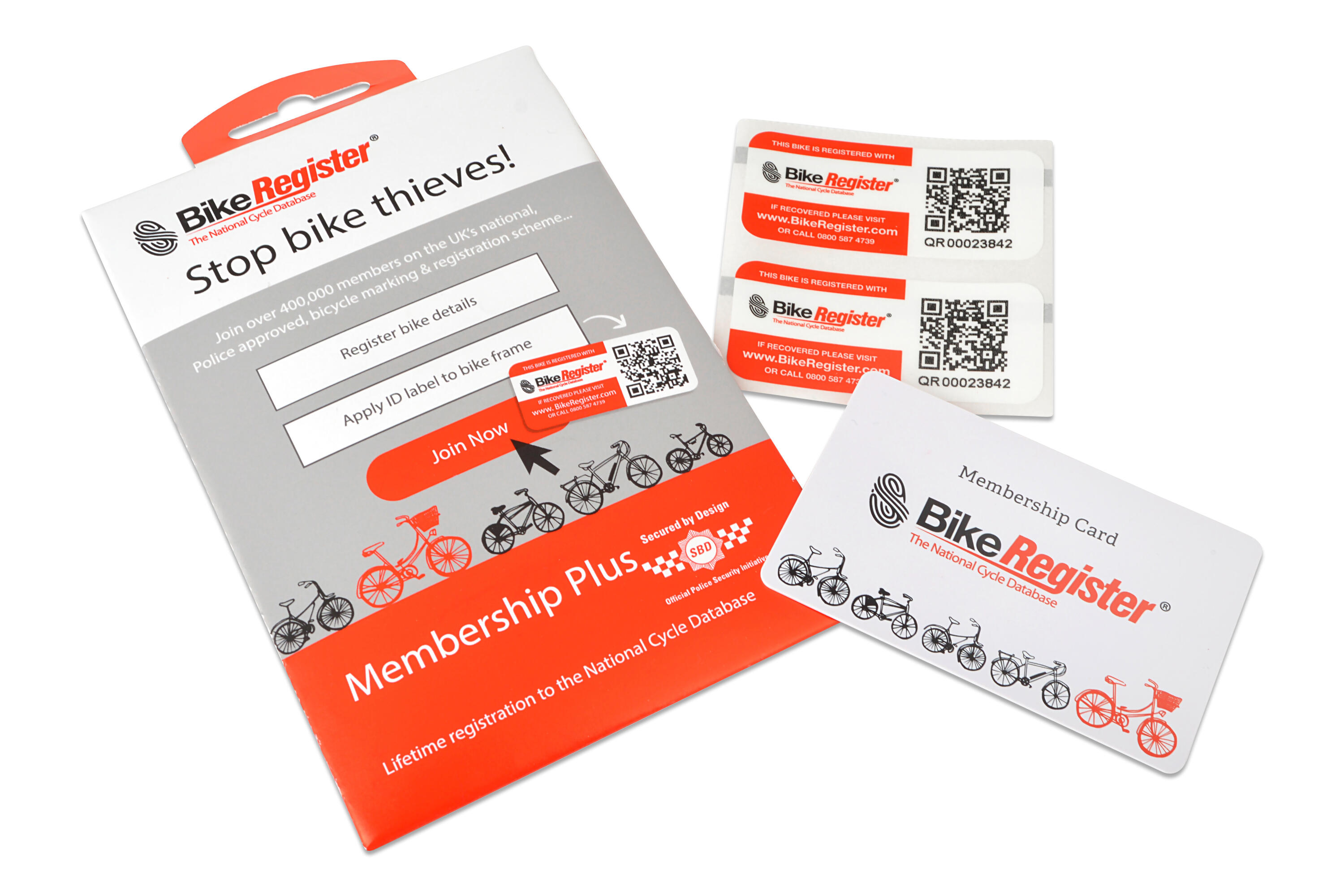 Bike Register Kits